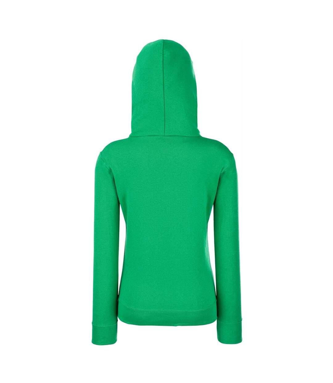 Sweat à capuche femme vert Fruit of the Loom