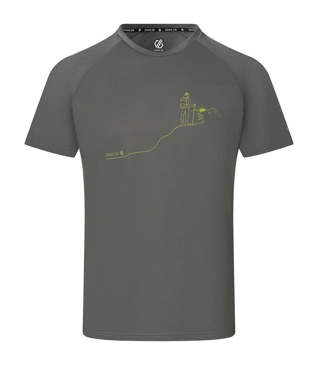 T-shirt Motif/style Camping Tech Homme Anthracite Regatta-1