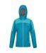 Womens/ladies Tarvos Iv Softshell Jacket Enamel Turquoise Regatta-1