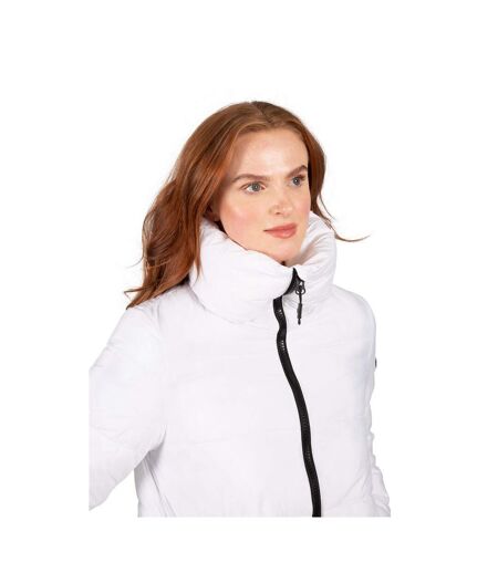 Womens/ladies Faith Padded Jacket White Trespass