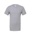 Unisex adult t-shirt ambient grey heather Bella + Canvas-1