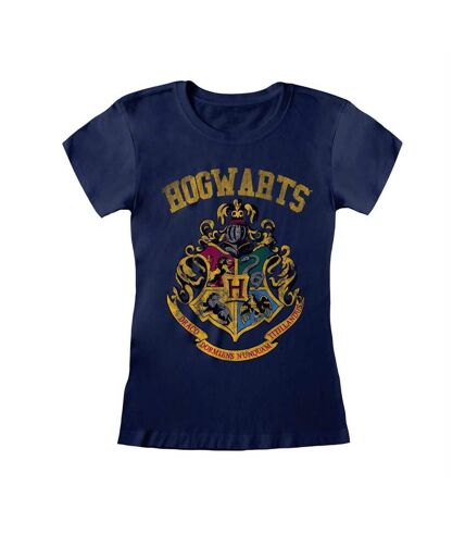 Harry Potter - T-shirt - Femme (Bleu marine) - UTHE1279