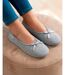 Isotoner Chaussons extra-light Ballerines femme jersey, semelle gomme antidérapante-2