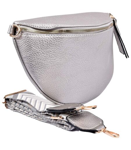 Sac Banane bandouillère Femme 1186 SILVER