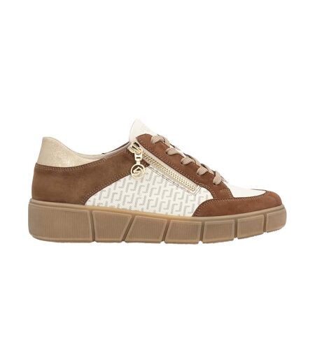 Basket Basse Cuir Remonte Microstretch