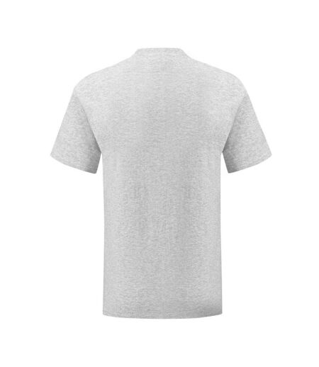 T-shirt Iconic Homme Gris Chiné Fruit Of The Loom
