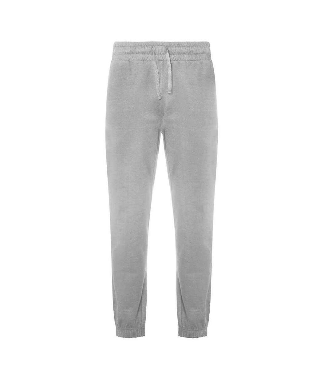 Unisex adult crater recycled jogging bottoms heather grey Ecologie-1