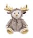 Peluche Enfant Ours Combi Renne 37cm Marron-1