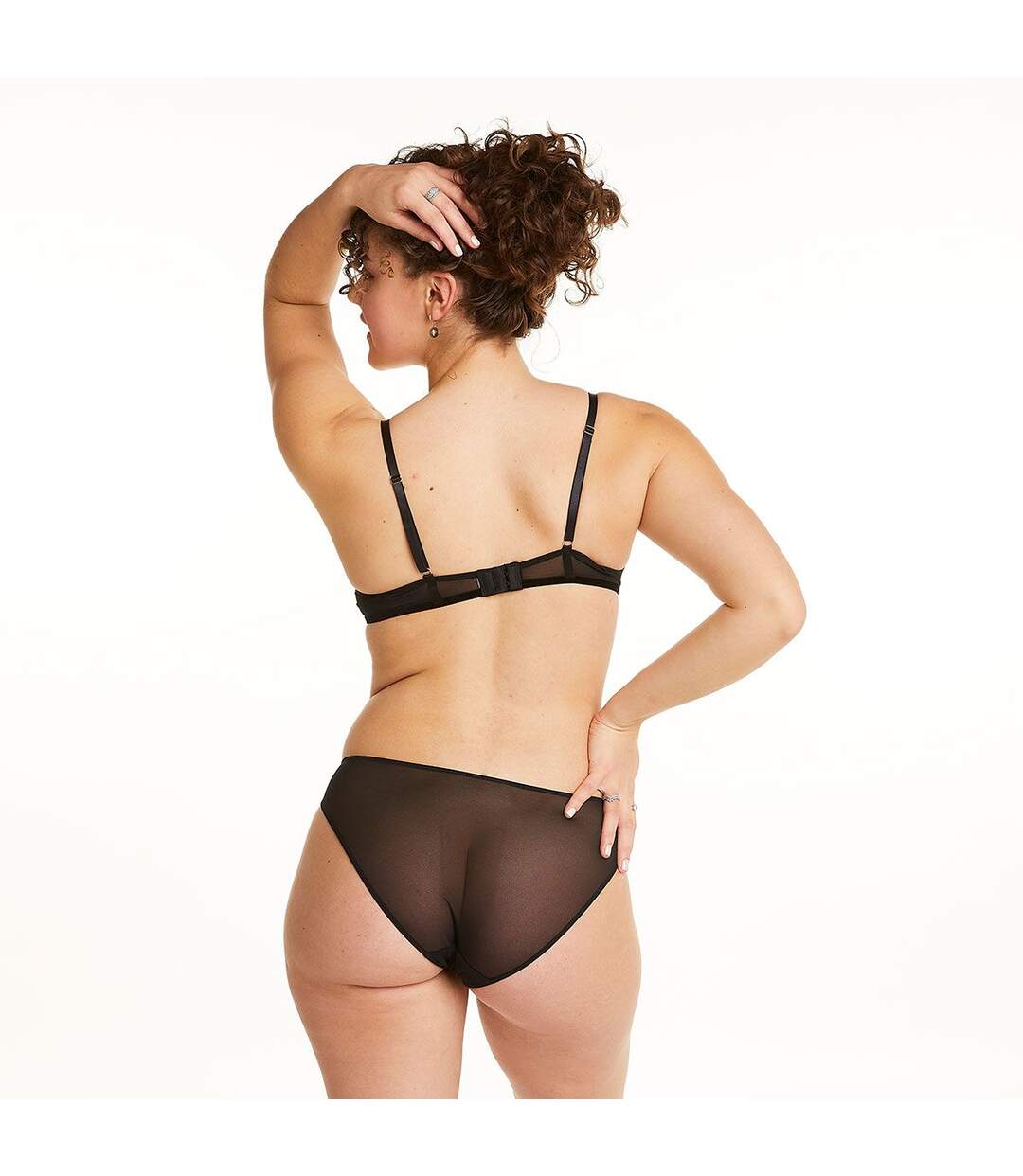 Soutien-gorge à armatures noir Rafale-4