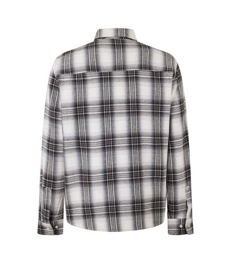Chemise Manches Longues Motif/style Motif Écossais Homme Blanc Cassé Jack Wills