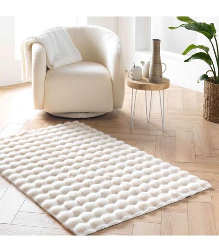 Tapis Imitation Fourrure Mounty 120x170cm Naturel