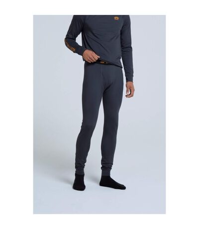 Animal Mens Off Piste Recycled Base Layer Bottoms (Charcoal)