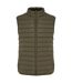 Womens/ladies Lightweight Puffer Gilet Olive New Morning Studios-1
