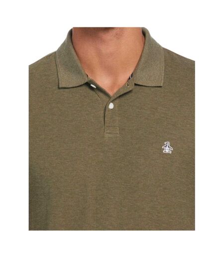 Polo Homme Vieux Vert Kaki Original Penguin