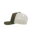 Casquette trucker visière mi-longue record mixte olive Atlantis