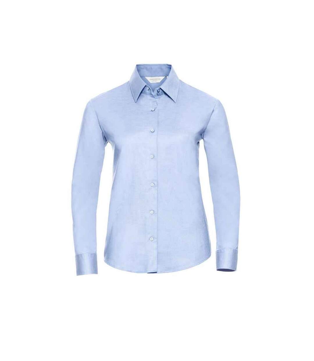 Chemisier femme bleu oxford Russell-1