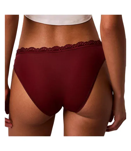 Culotte rose femme calvin klein jeans bikinis