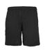 Short de sport challenger homme noir Rhino