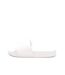 Claquettes blanches/argenté femme adidas adilette - 38-1