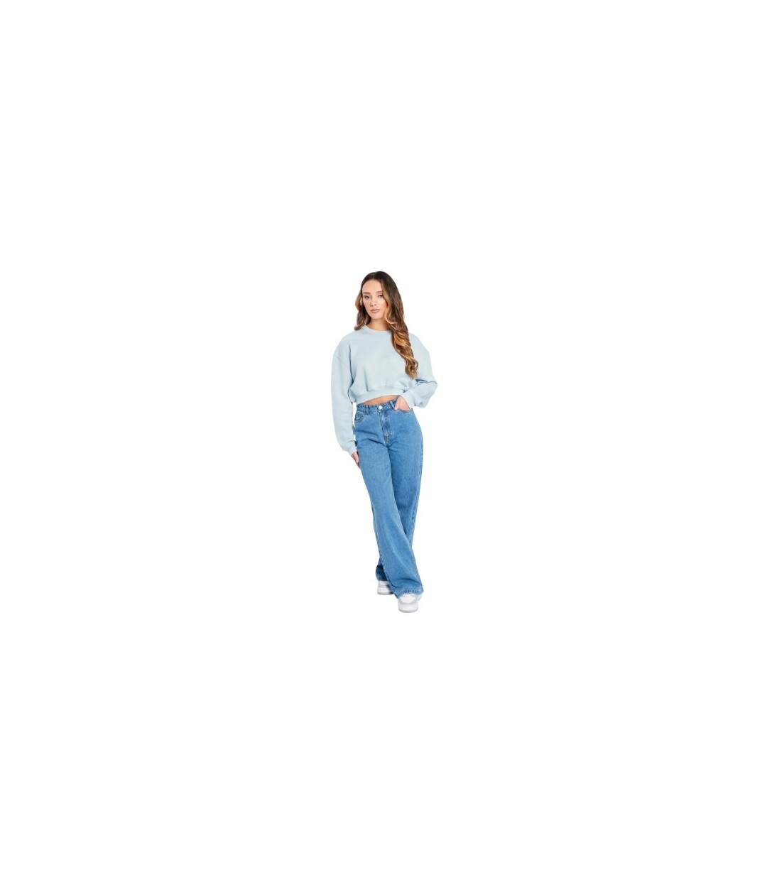Sweat Femme Bleu Be You-1