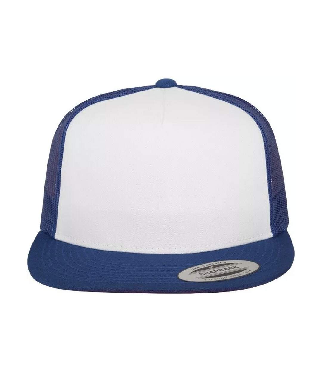 Casquette Trucker Yp Classics Bleu Roi Blanc Flexfit-3