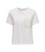 T-shirt Blanc Femme JDY Selma - L