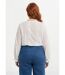 Chemisier broderie anglaise et col V-2