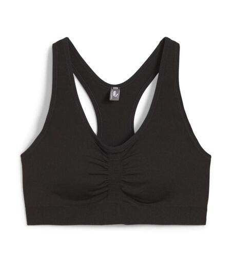 Brassière de sport noir femme puma 4keeps shapeluxe