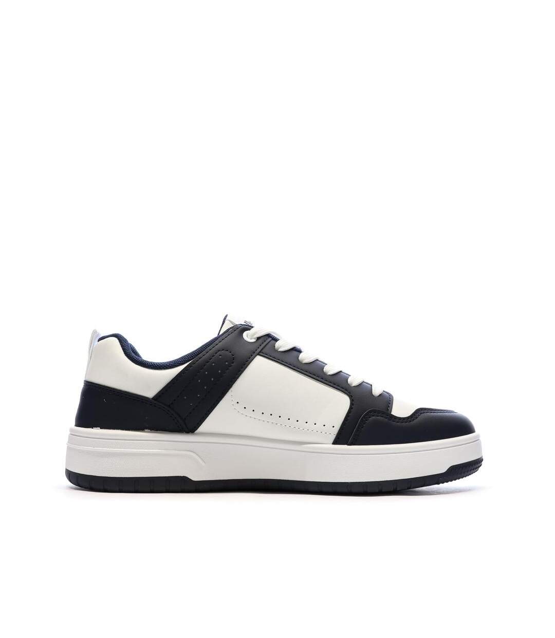 Baskets blanc/marine homme ellesse sandy-2