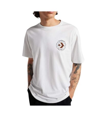 T-shirt blanc homme converse hand drawn - l