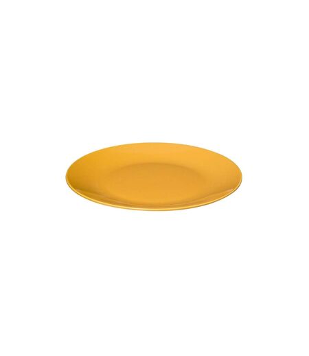 Lot de 6 Assiettes Plates Colorama 26cm Jaune