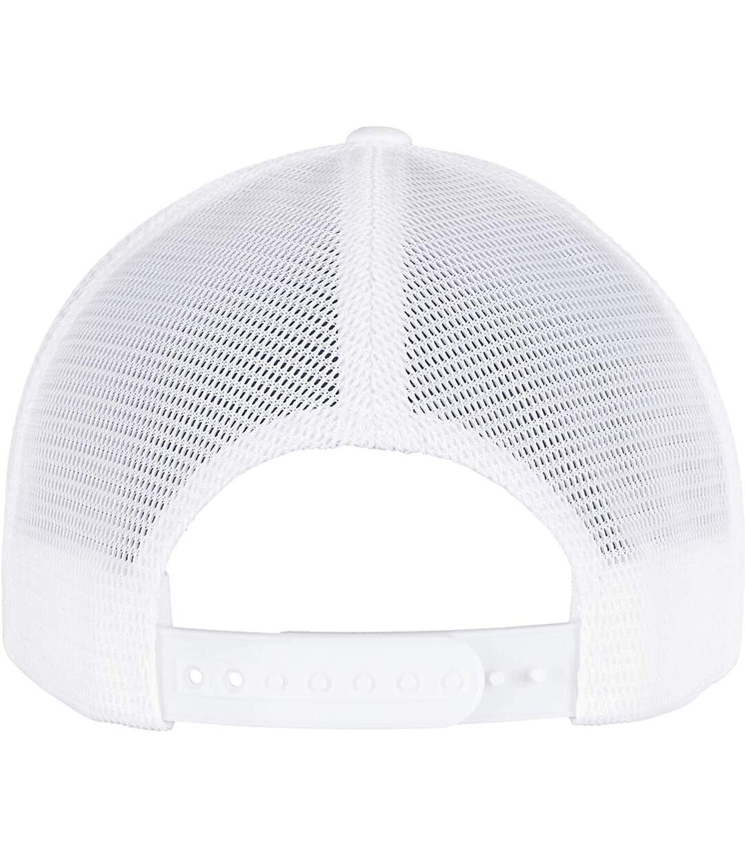 Casquette omnimesh adulte blanc Flexfit-2