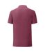 Polo iconic homme bordeaux chiné Fruit of the Loom