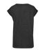 T-shirt Motif/style Teinture Par Pulvérisation Femme Gris Foncé Build Your Brand-2