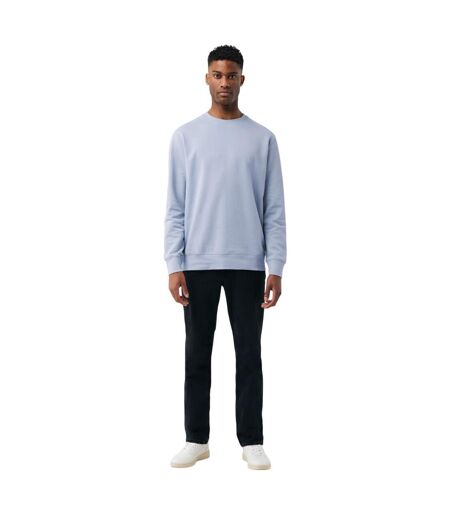 Unisex adult etosha recycled cotton lightweight sweatshirt sky blue Iqoniq