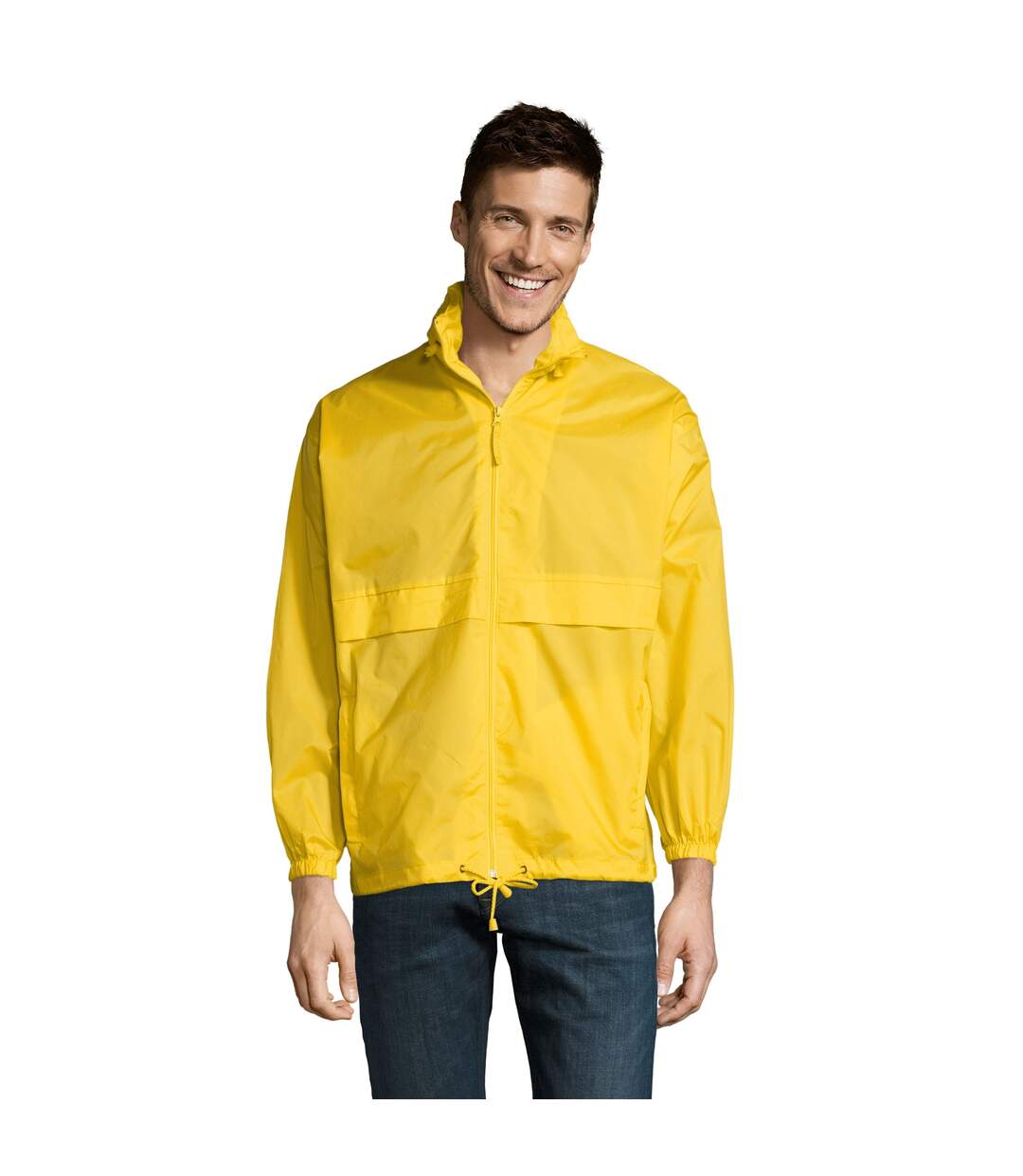 Veste coupe-vent surf unisexe jaune SOLS