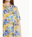 Robe-chemiser droite courte motif fleuri-3