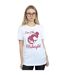 Disney Princess Womens/Ladies Cinderella No Midnight Cotton Boyfriend T-Shirt (White)