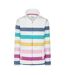 Womens/ladies Full Zip Sweatshirt Multicoloured Lazy Jacks-1