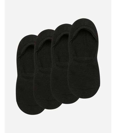 Lot de 2 Paires de Protèges-Pieds Basique Coton