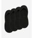 Lot de 2 Paires de Protèges-Pieds Basique Coton-2