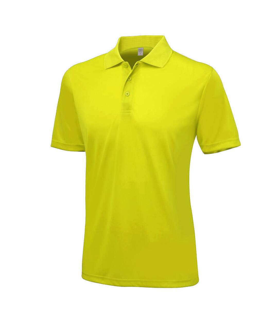 Just cool polo homme jaune AWDis