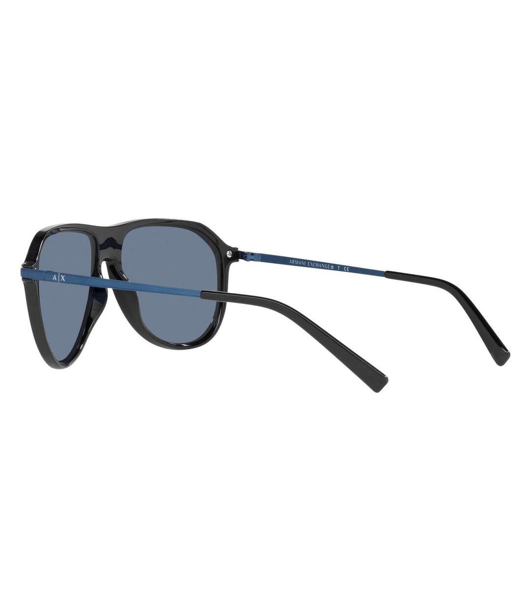 Lunettes De Soleil Motif/style Uni Homme Taille Unique Bleu Noir Armani Exchange-3
