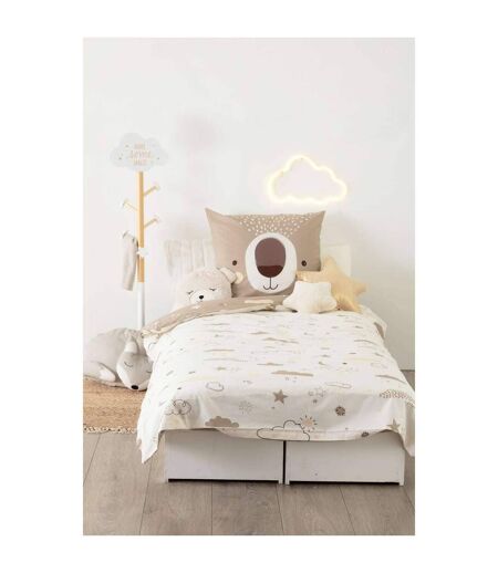Parure de lit enfant Ourson - 100% coton 57 fils - 140 x 200 cm