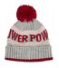 Childrens/kids Hjz22 Jcad005 Beanie Red Silver 4F-2