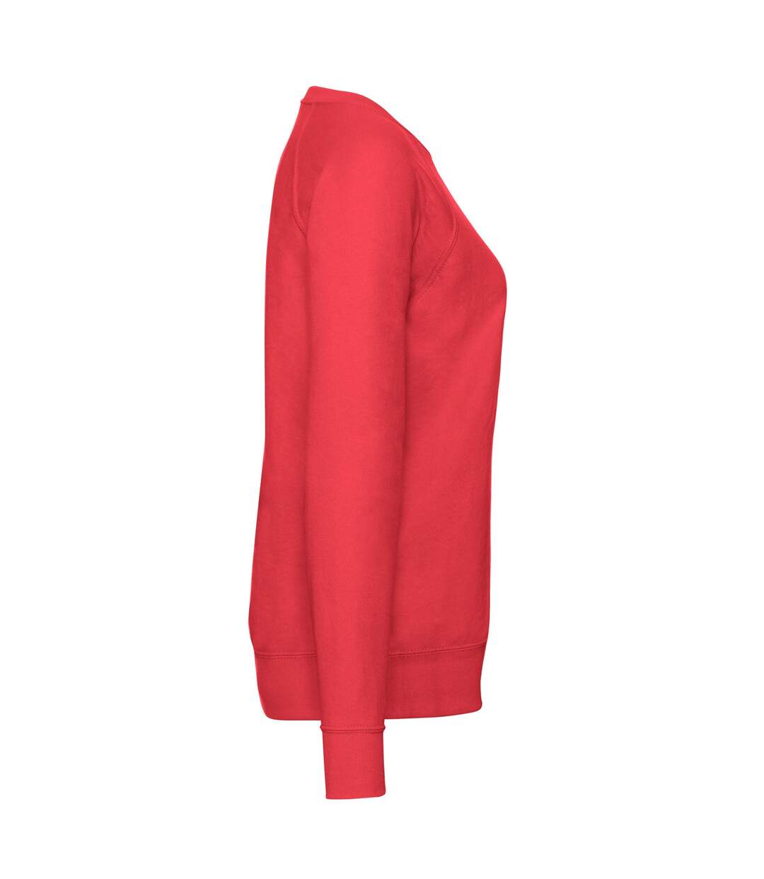 Sweat Manches Raglan Femme Rouge Fruit Of The Loom-3