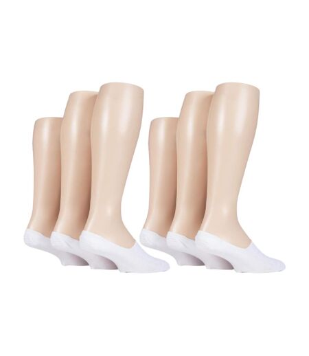 Gentle Grip - 6 Paires Hommes Invisible No Show Silicone Soft Touch