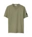T-shirt Motif/style Badge Homme Vert Lichen Foncé Calvin Klein-1