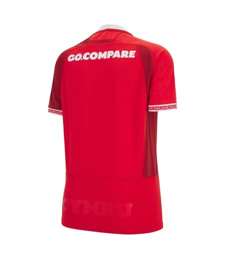 Maillot Domicile Motif/style Wales Ru 2025/26 Femme Rouge Macron