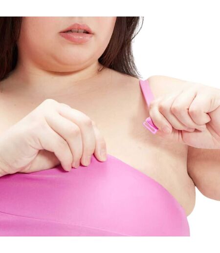 Ensemble De Maillot De Bain 2 Pièces Grande Taille Femme Rose Violet Speedo
